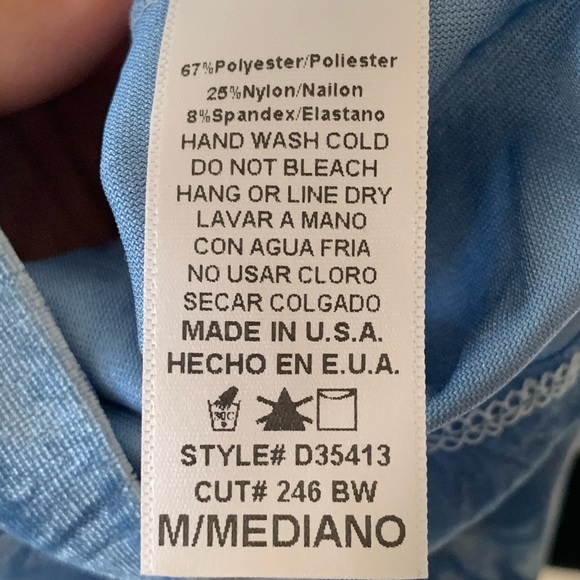 Mono B Blue Strapless Flounce Velvet Bodycon Dress - Picture 9 of 10